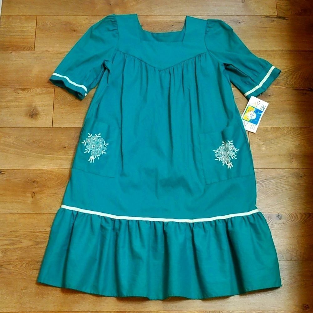 Vintage Sears Day In Day Out MuMu Dress M NWT